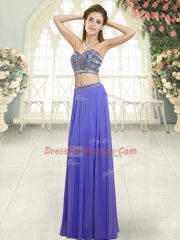 Sleeveless Backless Floor Length Beading Prom Evening Gown Sleeveless Backless Floor Length Beading Prom Evening Gown