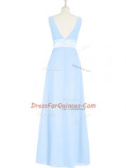 Edgy Sleeveless Ruching and Bowknot Backless Homecoming Dress