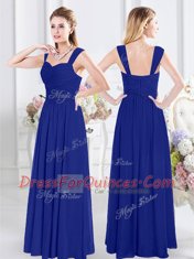 Best Selling Straps Sleeveless Ruching Zipper Quinceanera Dama Dress