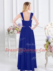 Best Selling Straps Sleeveless Ruching Zipper Quinceanera Dama Dress