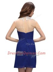 Sleeveless Beading Backless Prom Party Dress