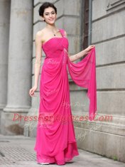 Sleeveless Zipper Floor Length Sequins Homecoming Dress