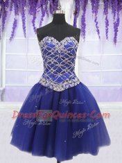 Gorgeous Three Piece Sleeveless Lace Up Floor Length Beading Vestidos de Quinceanera