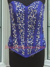 High Quality Three Piece Multi-color Ball Gowns Tulle Sweetheart Sleeveless Beading and Ruffles Floor Length Lace Up Quinceanera Gown