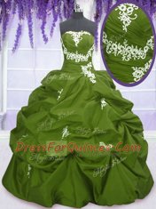 Admirable Sleeveless Lace Up Floor Length Appliques and Pick Ups Sweet 16 Quinceanera Dress