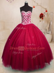 Custom Design Sleeveless Beading Lace Up Vestidos de Quinceanera