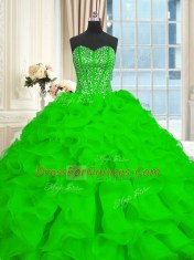 Nice With Train Quinceanera Gowns Sweetheart Sleeveless Brush Train Lace Up