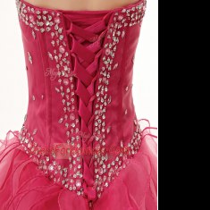 Latest Coral Red Ball Gown Prom Dress Military Ball and Sweet 16 and Quinceanera and For with Beading and Ruffles Sweetheart Sleeveless Lace Up