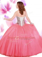 Custom Designed Ball Gowns Vestidos de Quinceanera Turquoise Sweetheart Organza Sleeveless Floor Length Lace Up