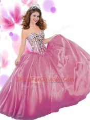 Custom Designed Ball Gowns Vestidos de Quinceanera Turquoise Sweetheart Organza Sleeveless Floor Length Lace Up