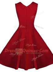 Wine Red Zipper Sweetheart Ruching Homecoming Dress Satin Sleeveless