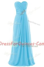 Sleeveless Ruffles Zipper Evening Dress