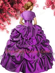 Pick Ups Teal Sleeveless Taffeta Lace Up Sweet 16 Dresses for Military Ball and Sweet 16 and Quinceanera