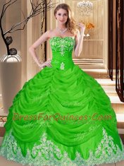 Exquisite 15th Birthday Dress Military Ball and Sweet 16 and Quinceanera and For with Lace and Appliques Sweetheart Sleeveless Lace Up
