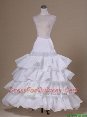 Ruffled Layers Ball Gown Taffeta For Prom Petticoats