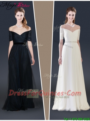 2016 Perfect Empire Off the Shoulder Prom Dresses