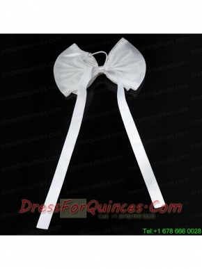 The Butterfly Tire White Sash Bowknot for Outdoor