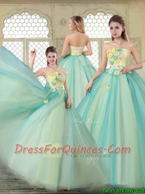 New Arrivals Strapless Quinceanera Dresses with Appliques