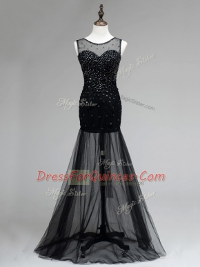 New Style Sleeveless Beading Backless Prom Dresses