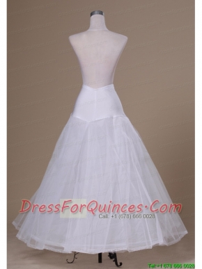 Beautiful A-line Floor-length Tulle and Organza Wedding Petticoat