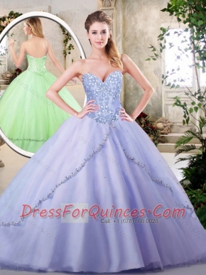 Best Lavender Quinceanera Dresses with Appliques