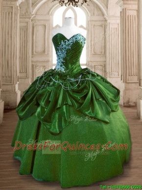 New Style Big Puffy Quinceanera Dress with Beading and Ruffles