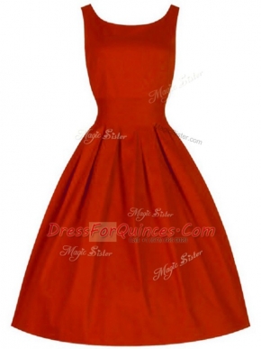 Fabulous Sleeveless Ruching Lace Up Quinceanera Court of Honor Dress