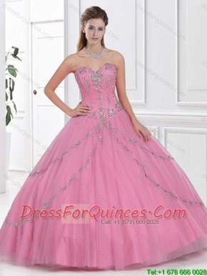 Popular Sweetheart Quinceanera Dresses with Beading