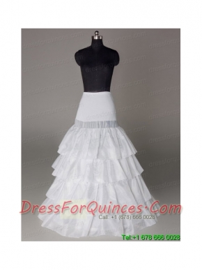 Four Layers Hot Selling Taffeta Floor-length Wedding Petticoat