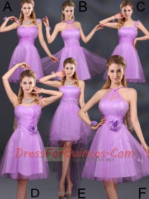 The Super Hot Lilac A Line Dama Dresses
