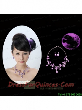 Gorgeous Alloy/Rhinestones Women's Jewelry Sets
