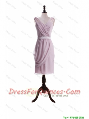 Cheap New Arrival Belt Short Prom Dresses for Holiday