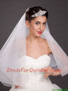 Fabulous Alloy Tiara With Rhinestone Decorates