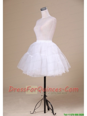 2013 New Arrival White Mini-length Petticoat