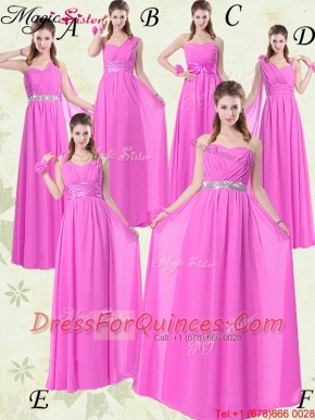 Beautiful Empire Ruching Dama Dresses for Spring