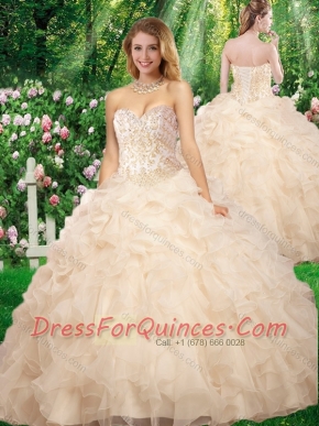 Pretty Sweetheart Beading Quinceanera Gowns for Fall