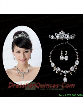 Gorgeous Alloy With Rhinestone Women's Jewelry Sets