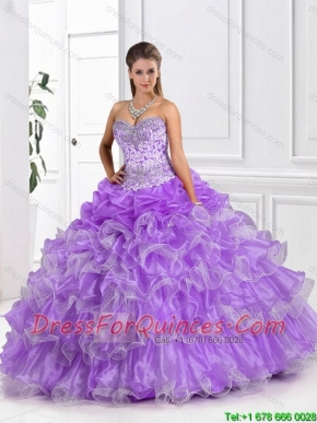 Perfect Appliques Ball Gown Sweet 16 Dresses for 2016