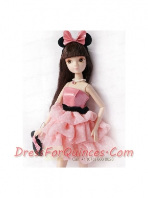 Pretty Princess Dress For Noble Barbie With Pick-ups