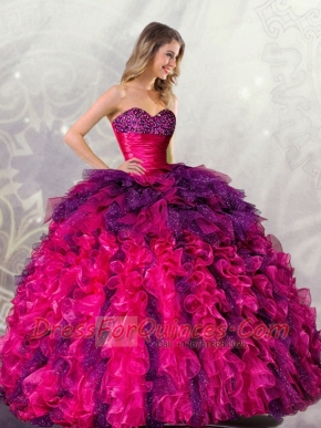 Popular Ball Gowns Sweetheart Detachable 2015 Quincenera Dresses