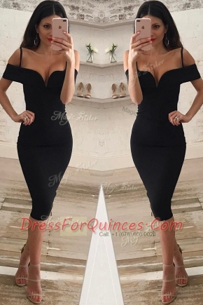 Fashion Mermaid Sleeveless Zipper Knee Length Ruching Prom Gown