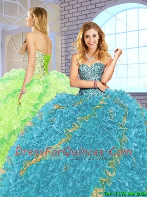 Hot Sale Floor Length Quinceanera Dresses with Lace Up