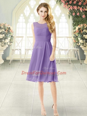 Affordable Sleeveless Ruching Zipper Prom Dress
