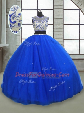 Sleeveless Lace Up Floor Length Beading Quinceanera Gowns