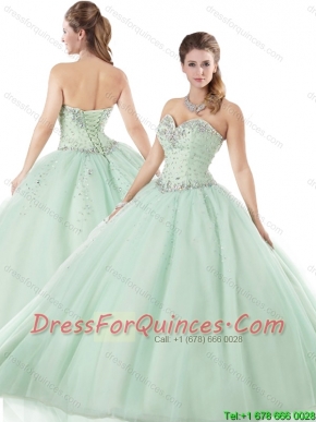 Fashionable Ball Gown Beading Quinceanera Dresses with Sweetheart