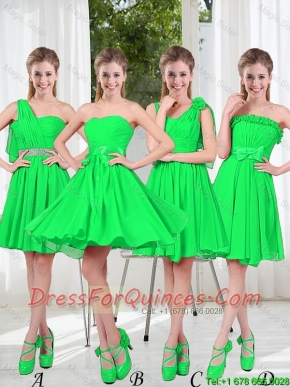 Perfect A Line Short Junior Dress with Ruching