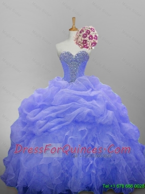Luxurious Sweetheart Quinceanera Dresses with Beading and Ruffled Layers