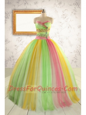 Elegant Sweet 16 Dresses in Multi Color for 2015