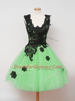 Admirable Straps Sleeveless Zipper Quinceanera Court Dresses Tulle