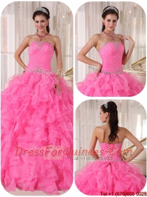 Perfect Ball Gown Strapless Sweet 16 Gowns with Beading